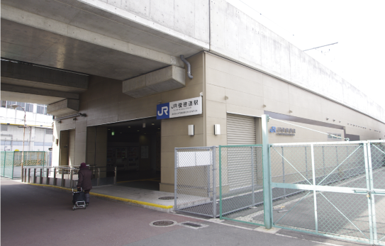JRおおさか東線「JR俊徳道」駅